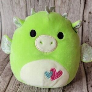 Desmund the Green Dragon Squishmallow 5in